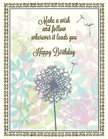 VB9106-Wish Leads Birthday Card