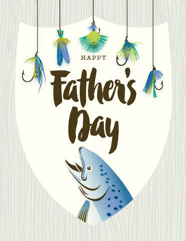 VF9022-Fish Father's Day Card
