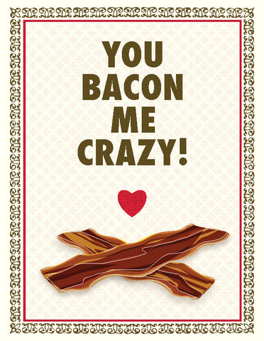 VV9047-Bacon Me Crazy Love Card