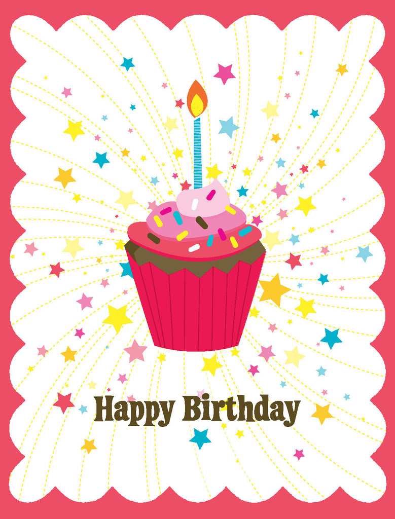 GC-B5004-Cupcake Birthday Card