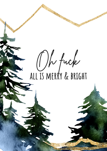 New VC9127 Oh F*ck All is Merry & Bright