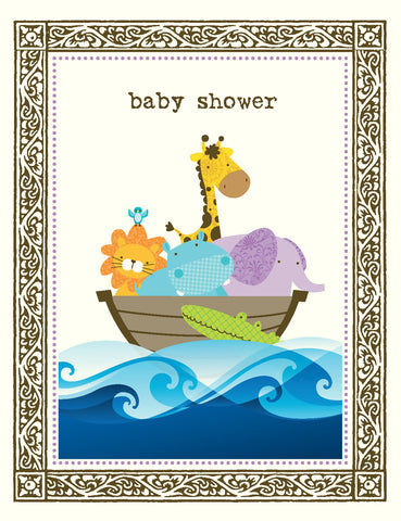 VA9031-Ark Shower Baby Card
