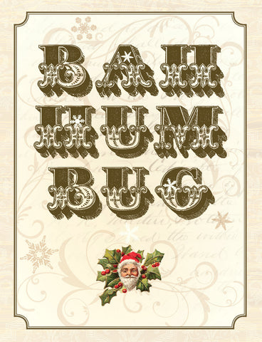 VC9083 Vintage Ba Hum Bug Card