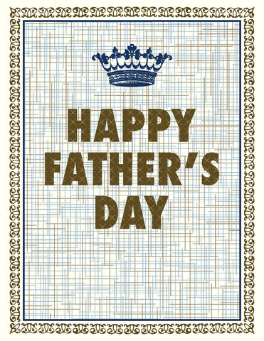 VF9016-Crown Fathers Day Card