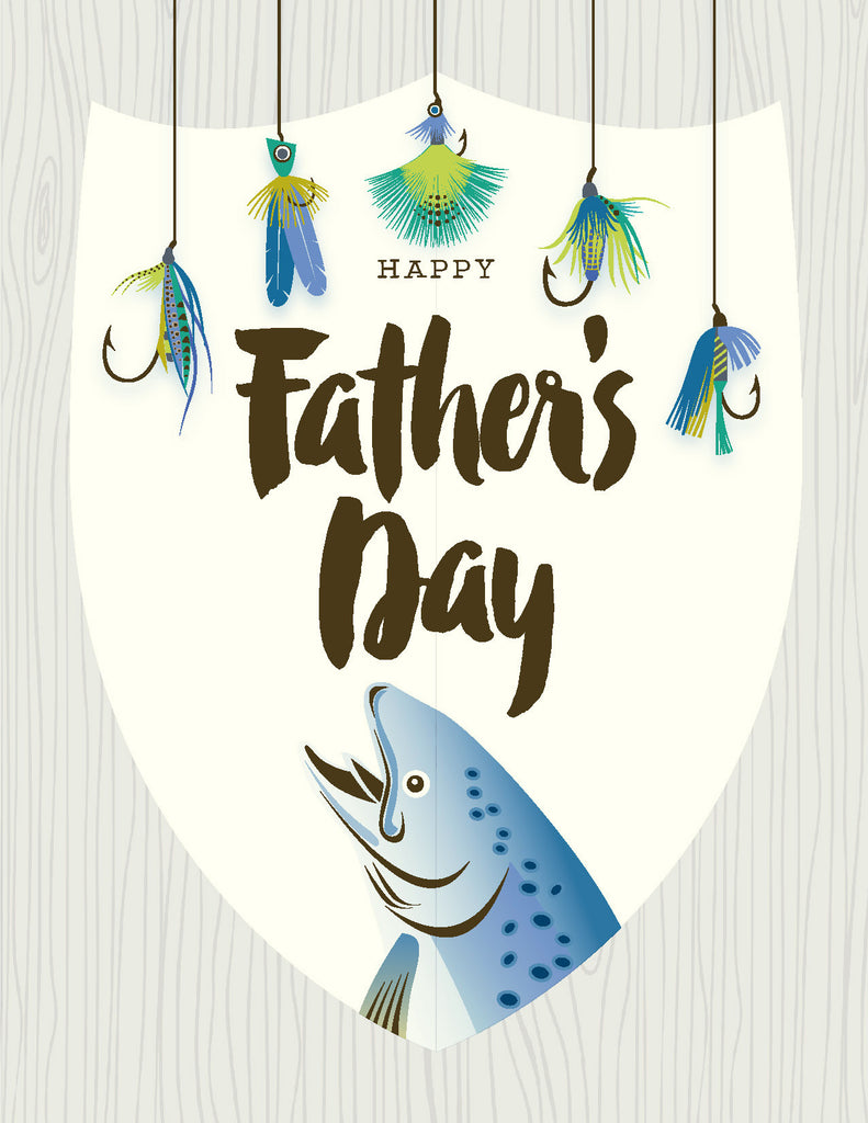 NEW-Fish Father's Day Card
