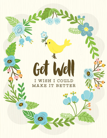 VG9010-Get Well Posey Card