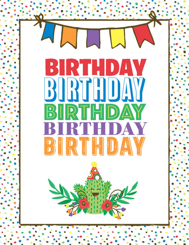 VK9038-Multi Birthday, Cactus