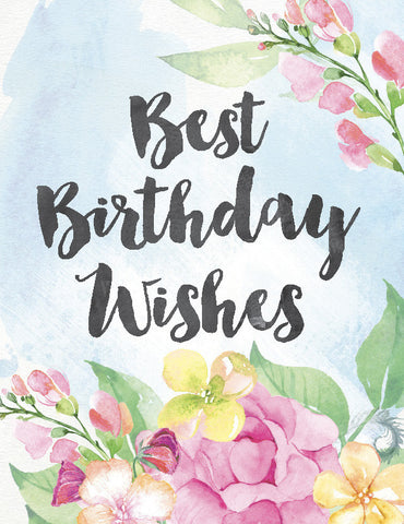 VRVE-8034 Verve Best Birthday Card