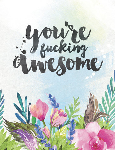 VRVE-8035 Verve F**K Awesome Card