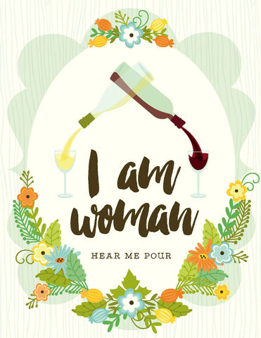 VS9055-I Am Woman Pour Card