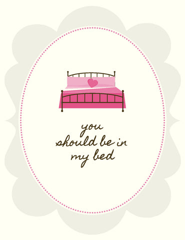 VV9057-In My Bed Love Card