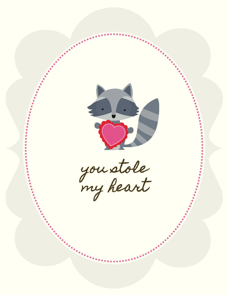 VV9058-Stole My Heart Love Card