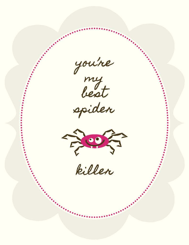 VV9059-Spider Killer Love Card