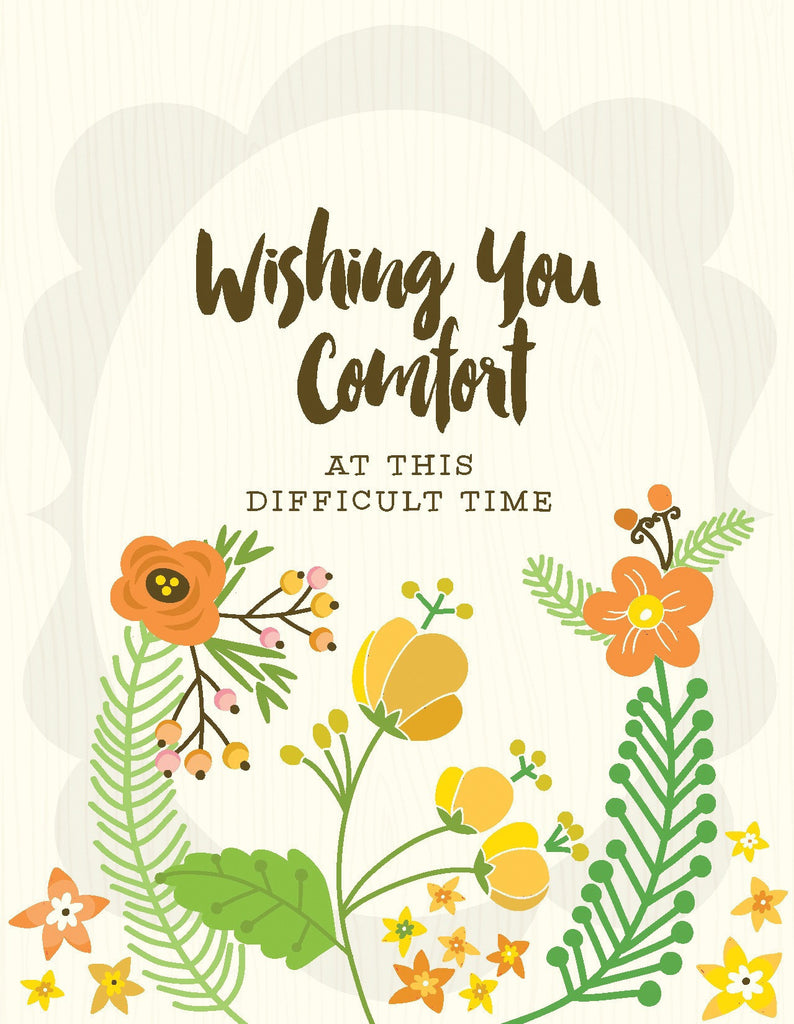 VY9025-Wishing You Comfort Card