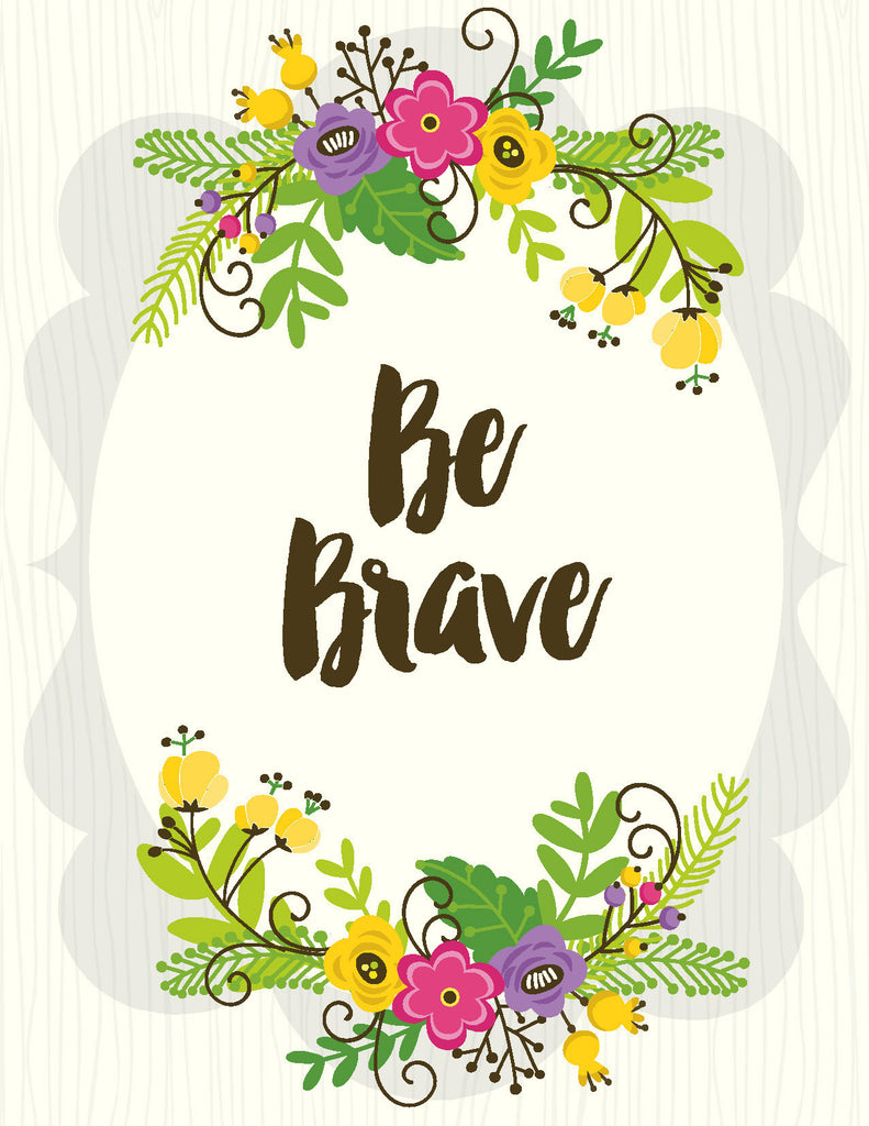 NEW-Be Brave Card